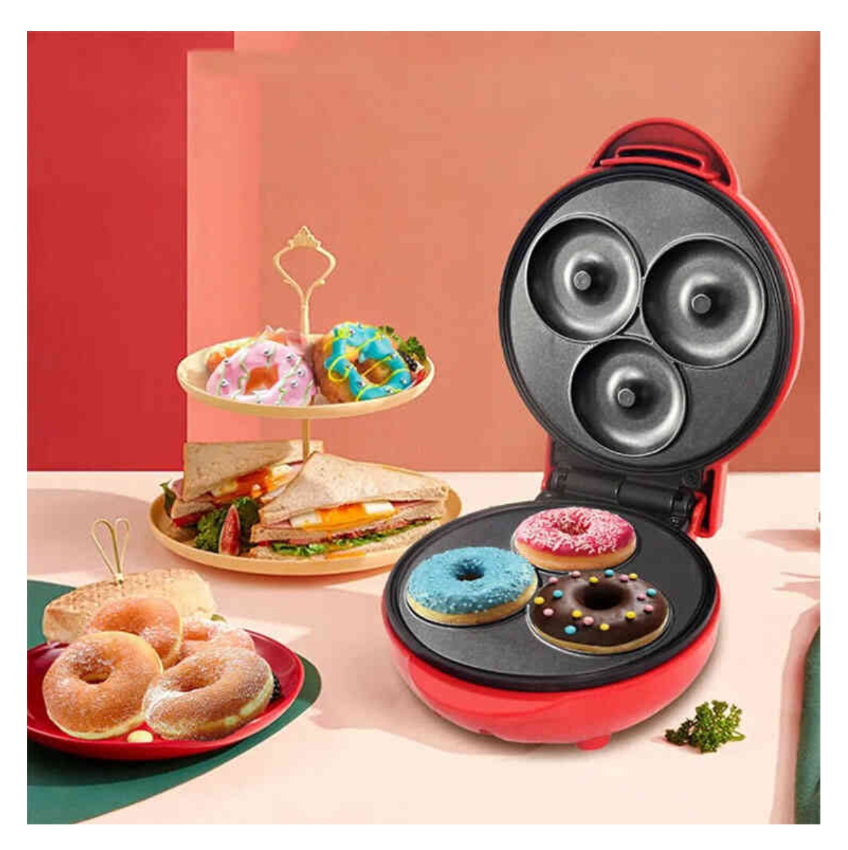 Miniatura 2 de Mini Maquina Donas Rosquillas 3 Puestos